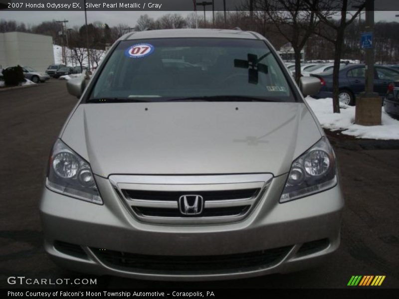 Silver Pearl Metallic / Gray 2007 Honda Odyssey EX