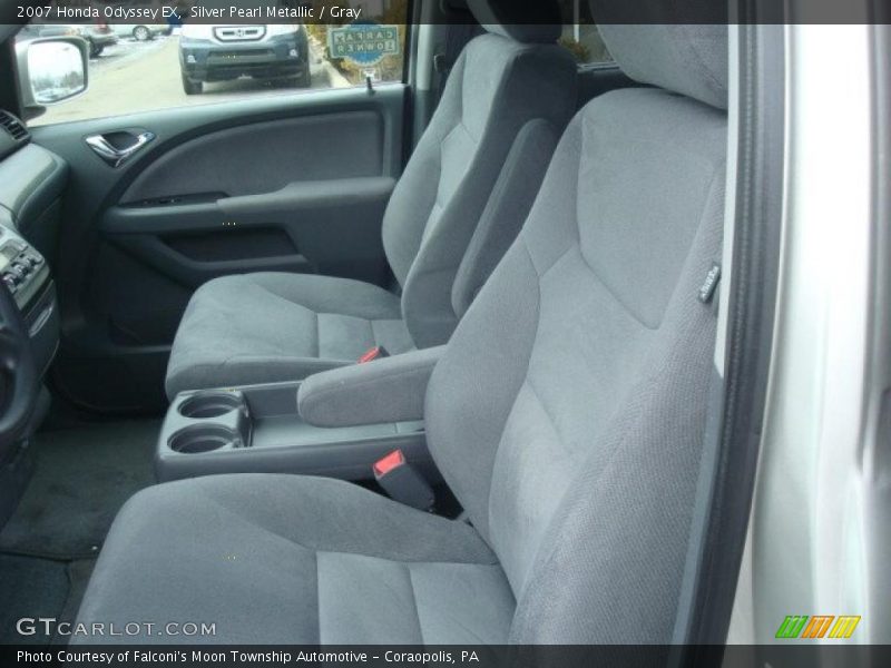 Silver Pearl Metallic / Gray 2007 Honda Odyssey EX
