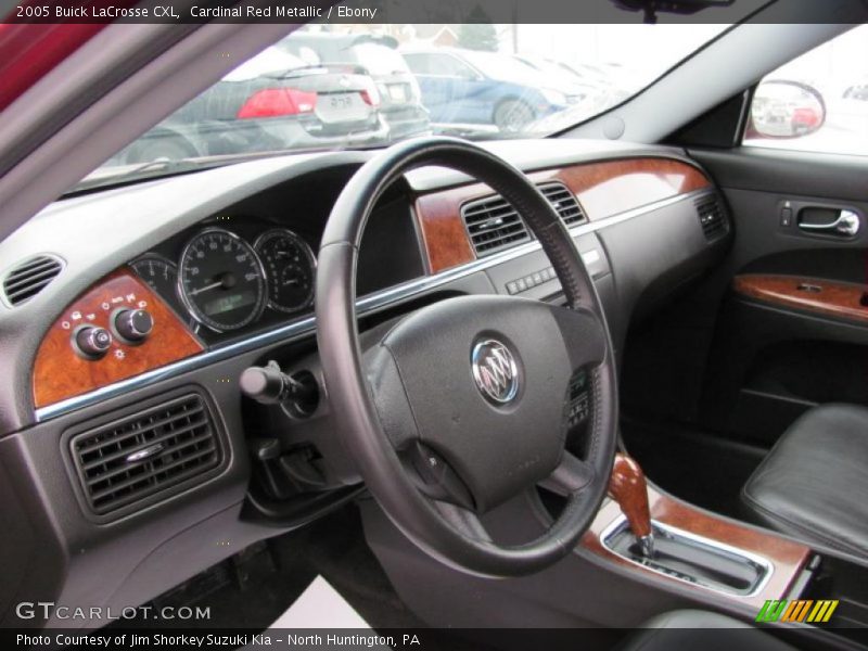 Cardinal Red Metallic / Ebony 2005 Buick LaCrosse CXL