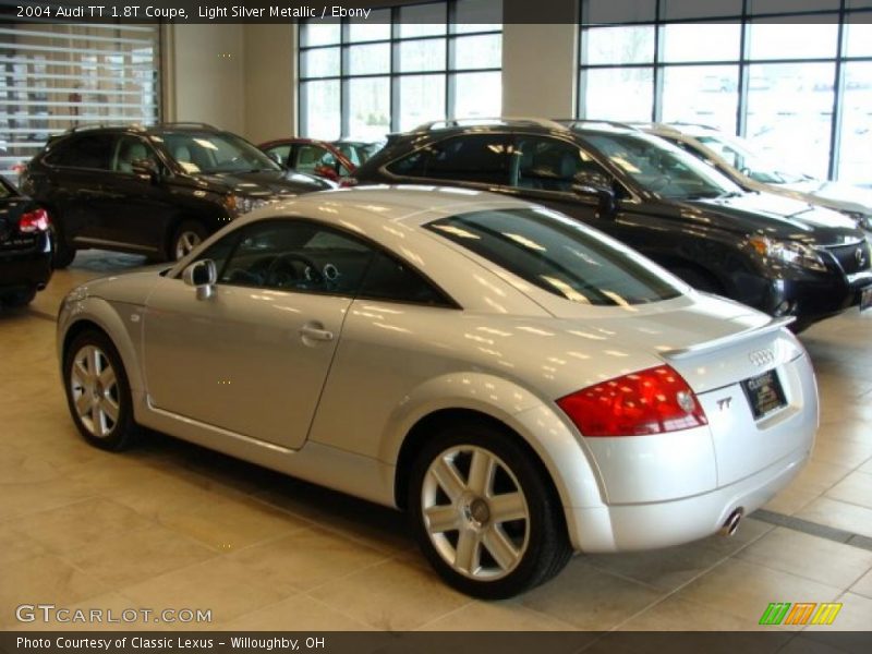 Light Silver Metallic / Ebony 2004 Audi TT 1.8T Coupe