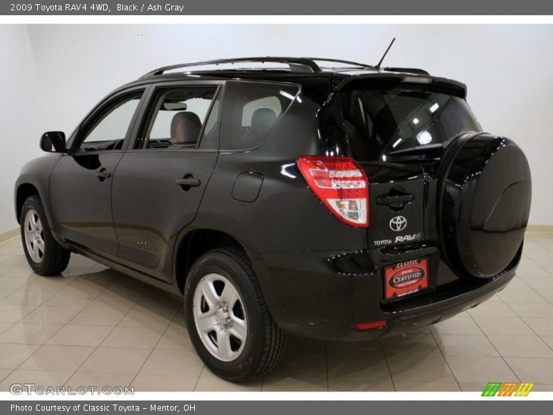 Black / Ash Gray 2009 Toyota RAV4 4WD