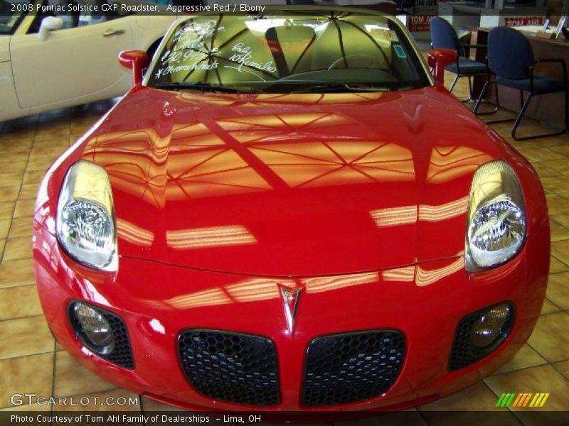 Aggressive Red / Ebony 2008 Pontiac Solstice GXP Roadster
