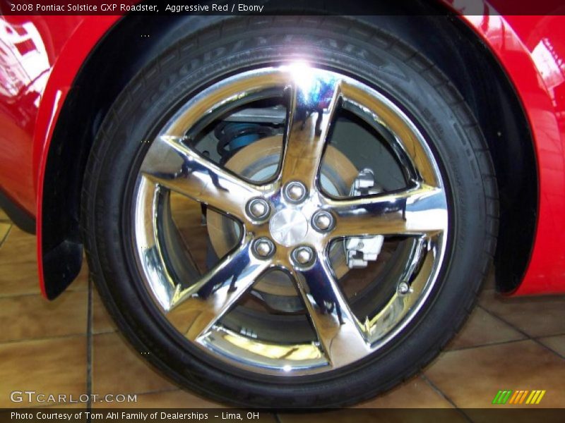 Aggressive Red / Ebony 2008 Pontiac Solstice GXP Roadster