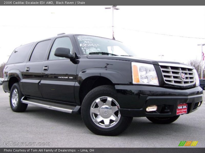 Black Raven / Shale 2006 Cadillac Escalade ESV AWD
