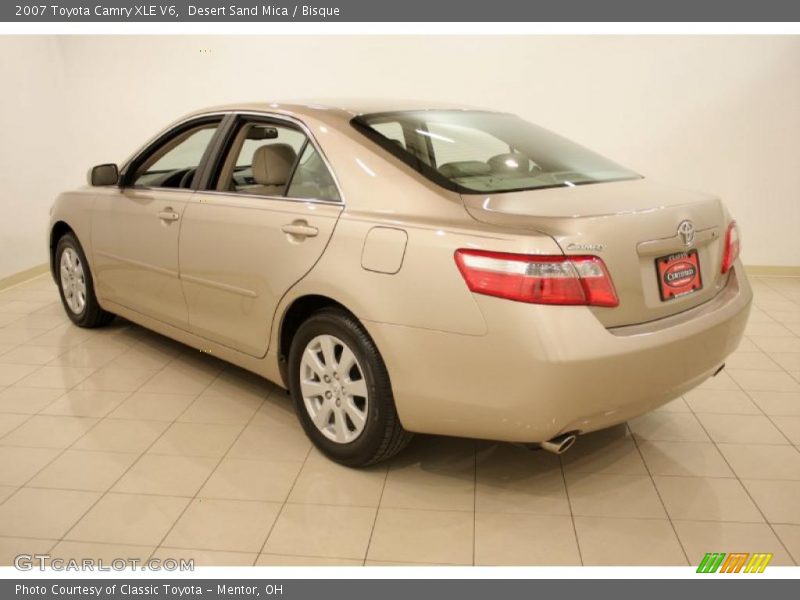 Desert Sand Mica / Bisque 2007 Toyota Camry XLE V6