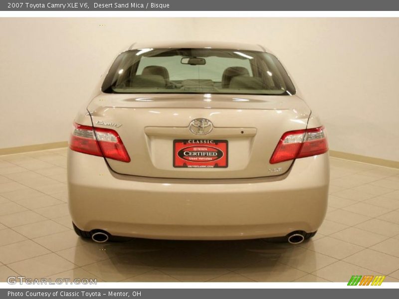 Desert Sand Mica / Bisque 2007 Toyota Camry XLE V6