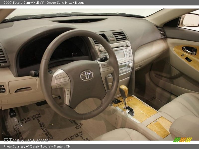 Desert Sand Mica / Bisque 2007 Toyota Camry XLE V6