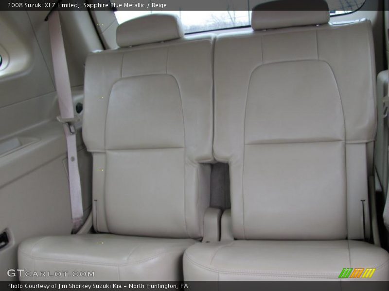 Sapphire Blue Metallic / Beige 2008 Suzuki XL7 Limited