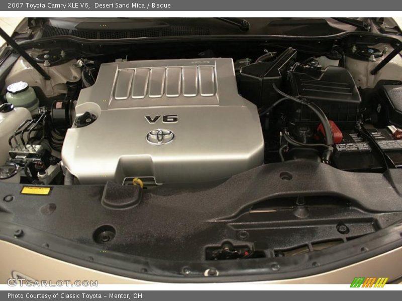 Desert Sand Mica / Bisque 2007 Toyota Camry XLE V6