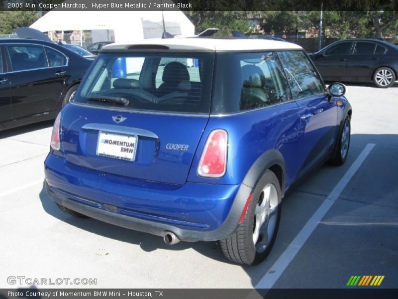 Hyper Blue Metallic / Panther Black 2005 Mini Cooper Hardtop