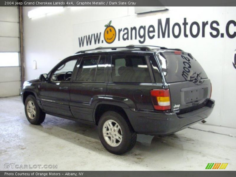 Graphite Metallic / Dark Slate Gray 2004 Jeep Grand Cherokee Laredo 4x4