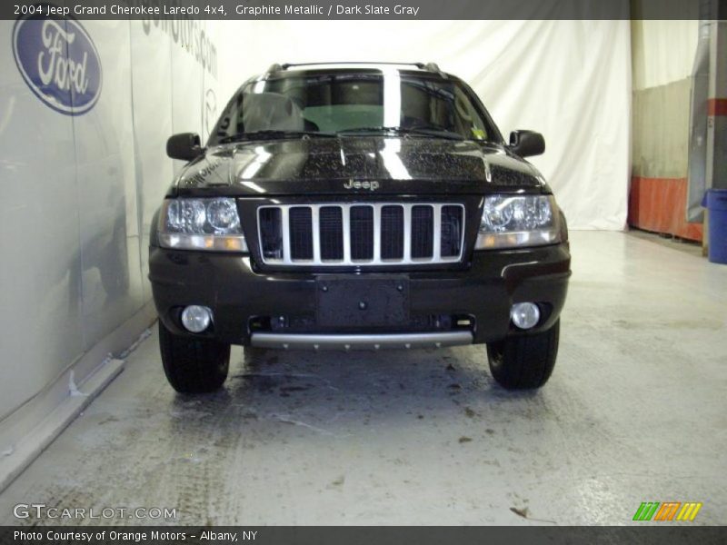 Graphite Metallic / Dark Slate Gray 2004 Jeep Grand Cherokee Laredo 4x4