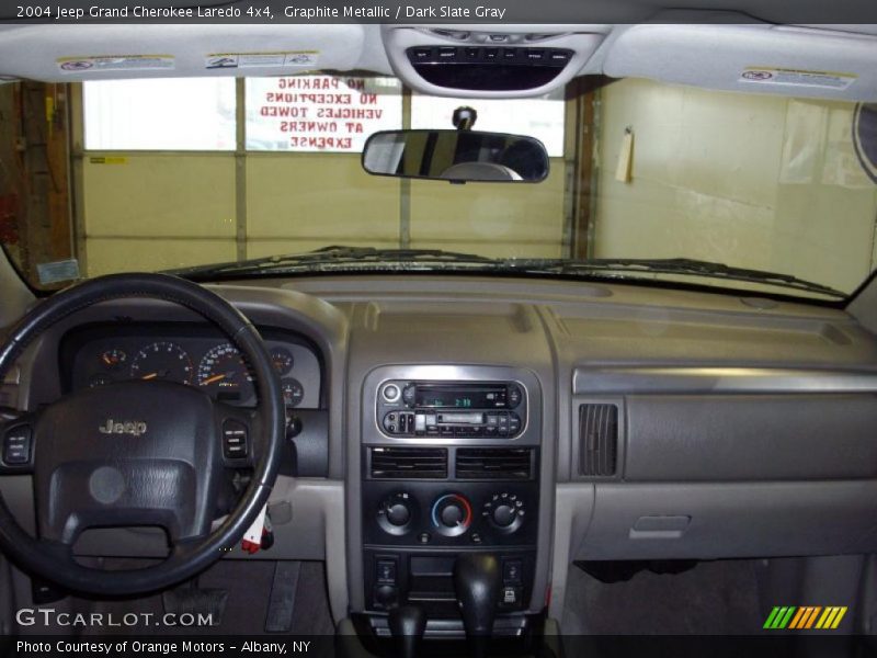 Graphite Metallic / Dark Slate Gray 2004 Jeep Grand Cherokee Laredo 4x4