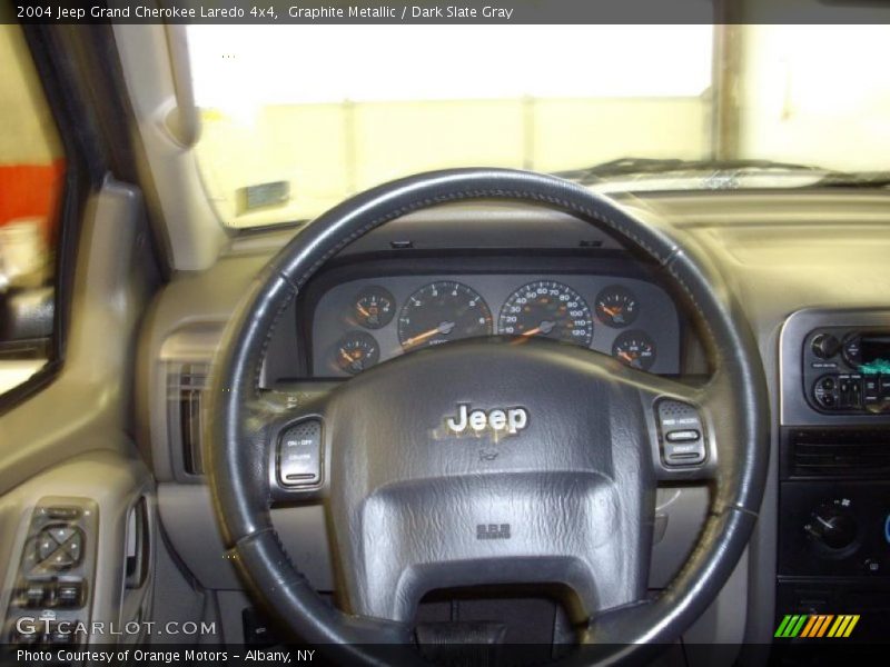 Graphite Metallic / Dark Slate Gray 2004 Jeep Grand Cherokee Laredo 4x4