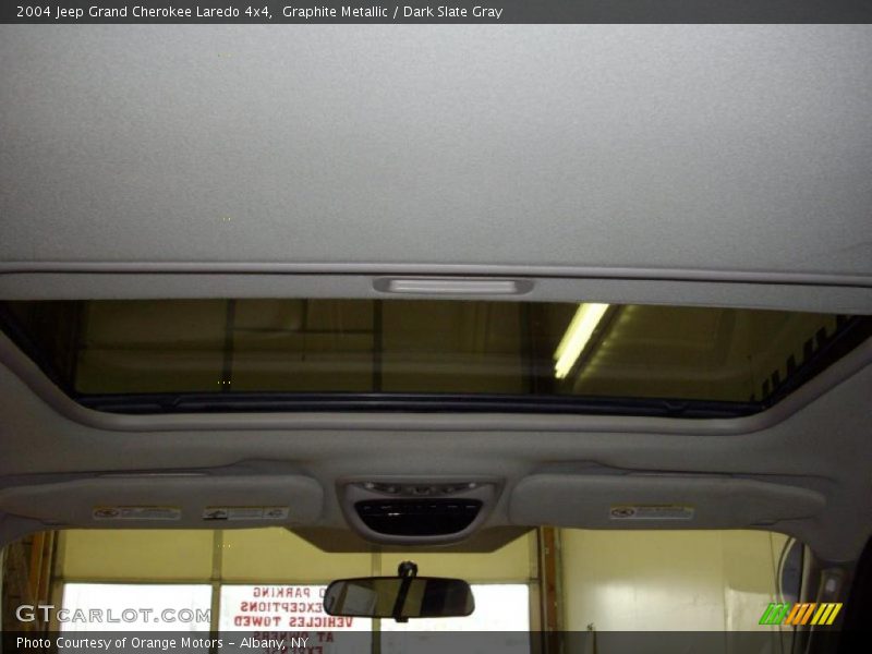 Graphite Metallic / Dark Slate Gray 2004 Jeep Grand Cherokee Laredo 4x4