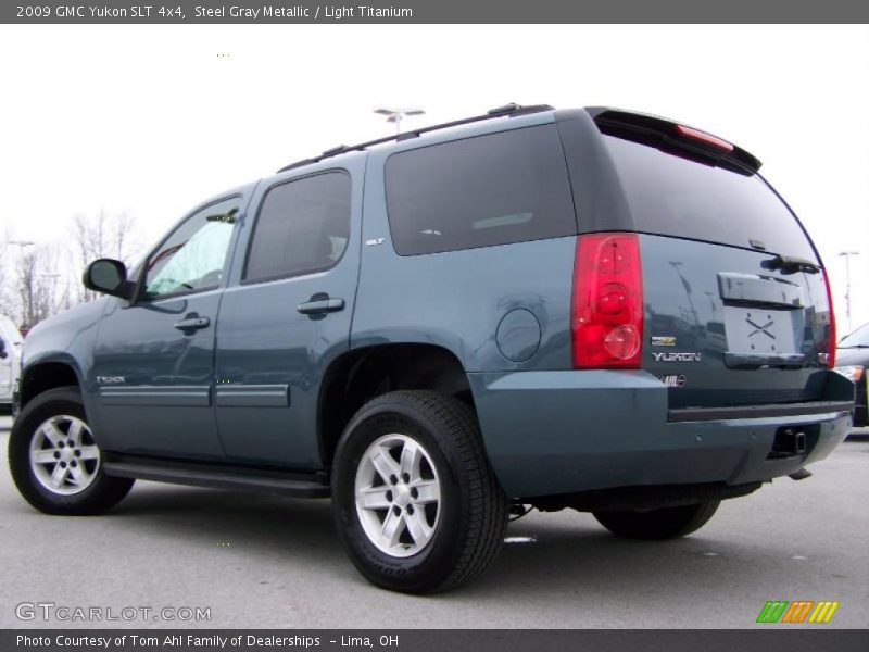 Steel Gray Metallic / Light Titanium 2009 GMC Yukon SLT 4x4
