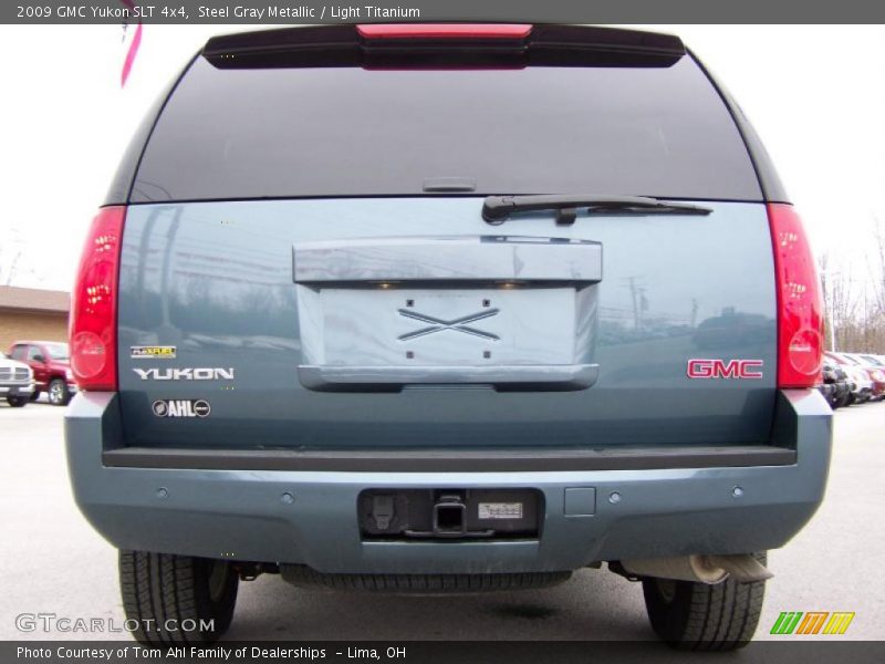 Steel Gray Metallic / Light Titanium 2009 GMC Yukon SLT 4x4