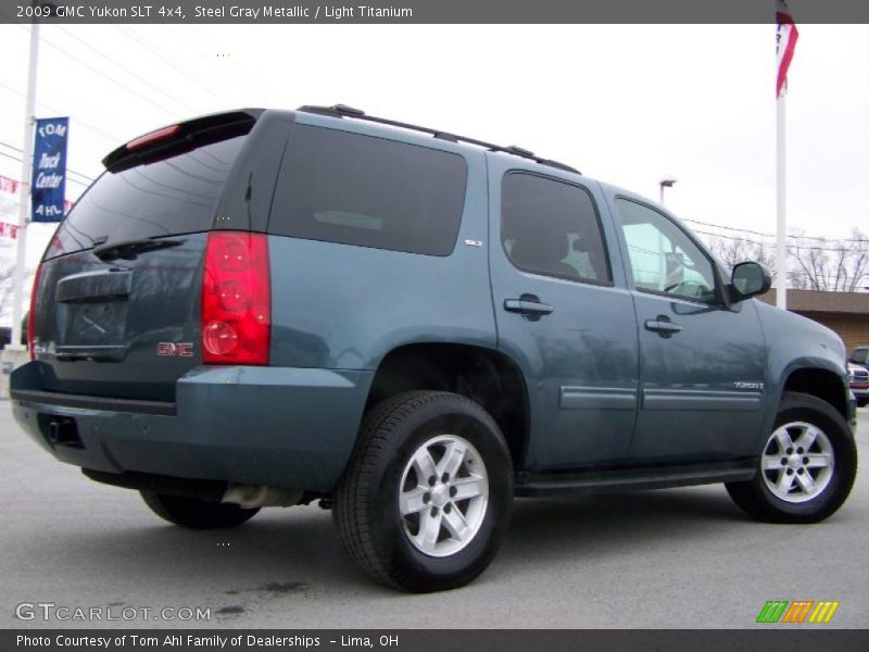 Steel Gray Metallic / Light Titanium 2009 GMC Yukon SLT 4x4