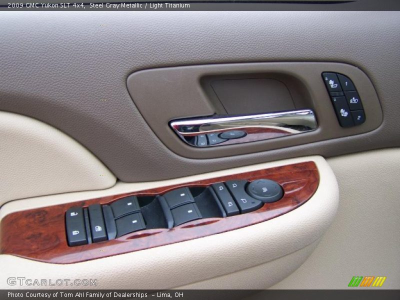 Steel Gray Metallic / Light Titanium 2009 GMC Yukon SLT 4x4