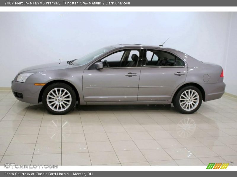 Tungsten Grey Metallic / Dark Charcoal 2007 Mercury Milan V6 Premier