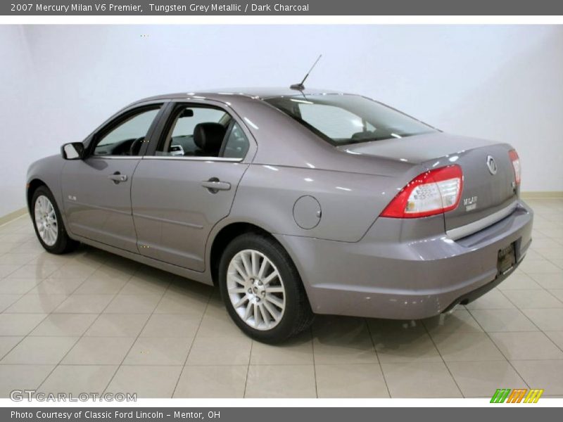 Tungsten Grey Metallic / Dark Charcoal 2007 Mercury Milan V6 Premier