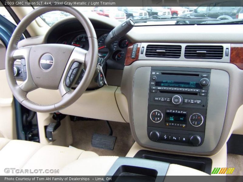 Steel Gray Metallic / Light Titanium 2009 GMC Yukon SLT 4x4