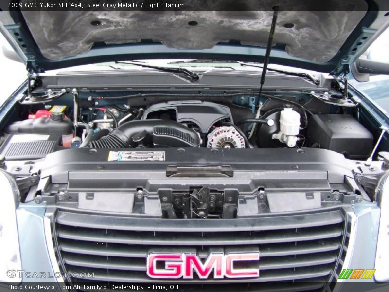 Steel Gray Metallic / Light Titanium 2009 GMC Yukon SLT 4x4
