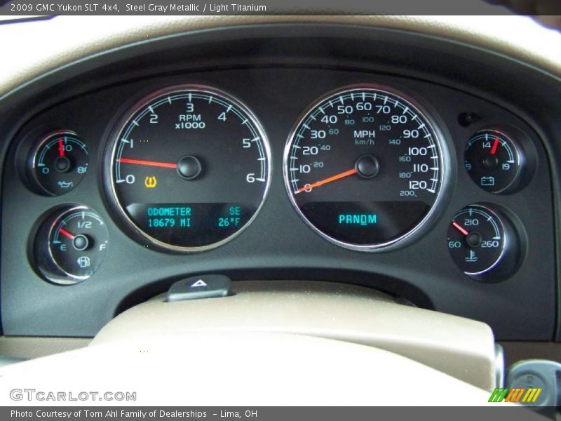 Steel Gray Metallic / Light Titanium 2009 GMC Yukon SLT 4x4