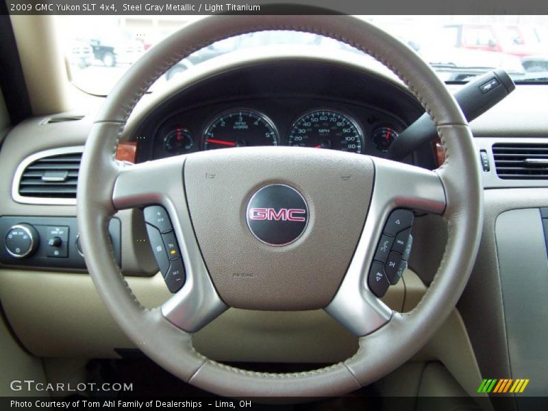 Steel Gray Metallic / Light Titanium 2009 GMC Yukon SLT 4x4