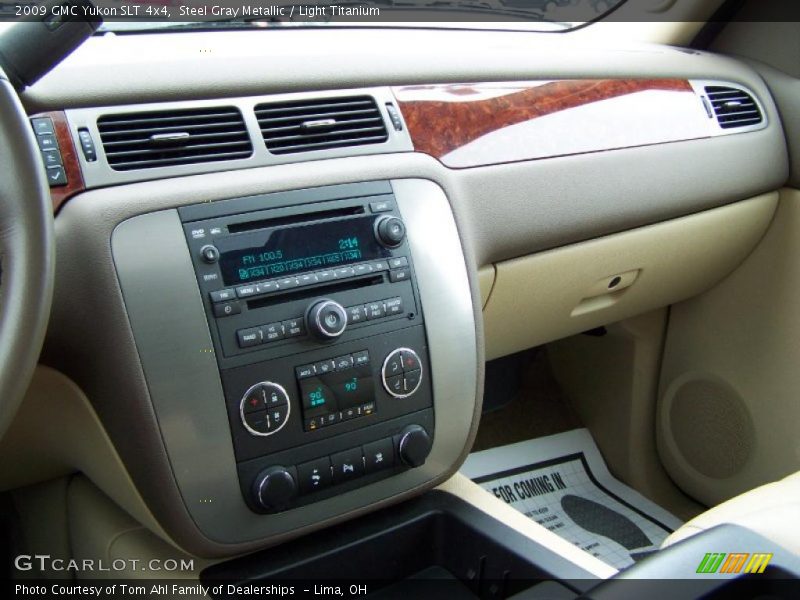 Steel Gray Metallic / Light Titanium 2009 GMC Yukon SLT 4x4