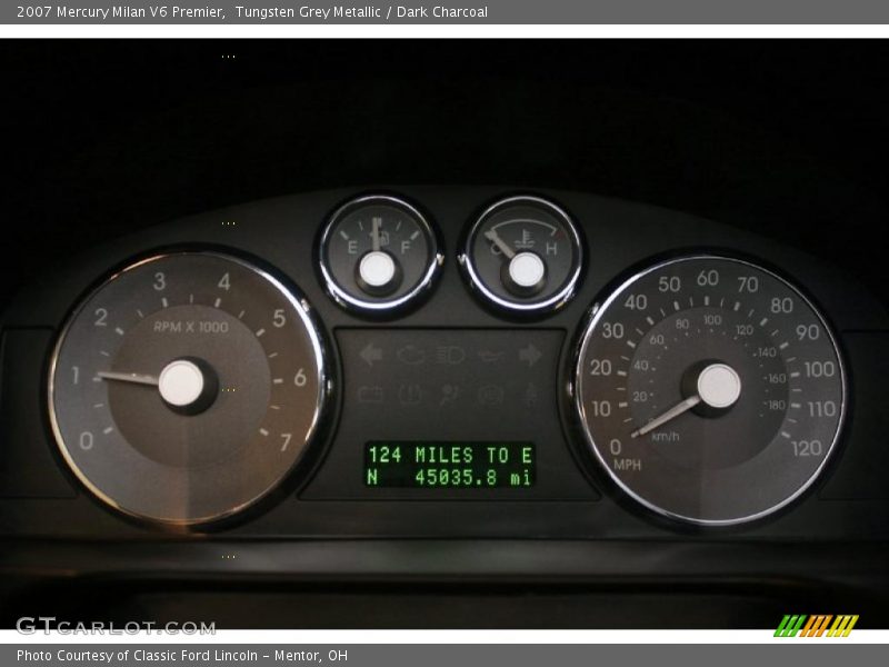Tungsten Grey Metallic / Dark Charcoal 2007 Mercury Milan V6 Premier