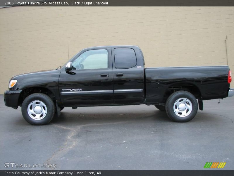 Black / Light Charcoal 2006 Toyota Tundra SR5 Access Cab