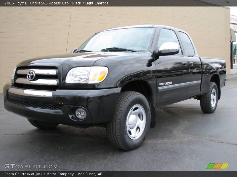 Black / Light Charcoal 2006 Toyota Tundra SR5 Access Cab