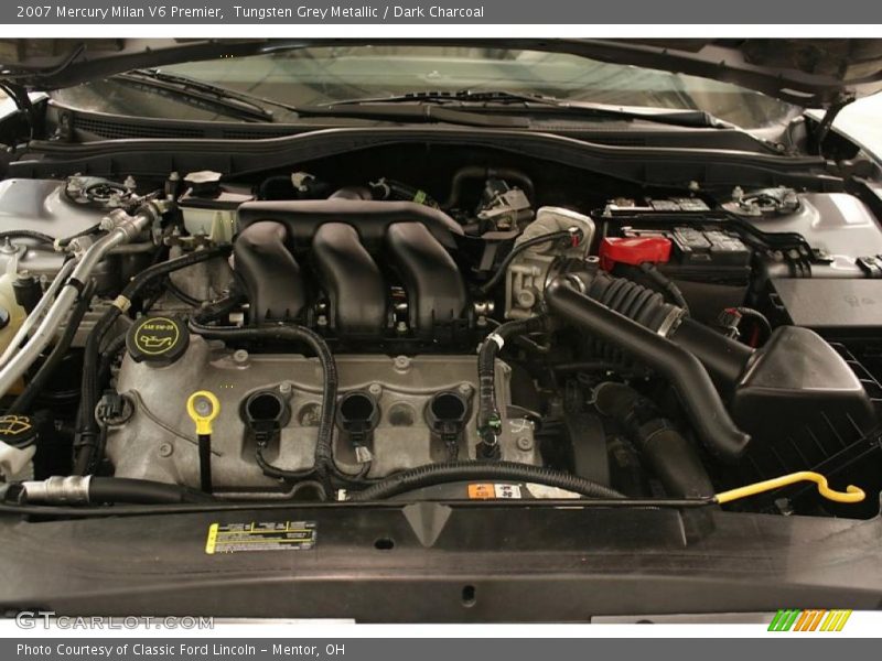 Tungsten Grey Metallic / Dark Charcoal 2007 Mercury Milan V6 Premier