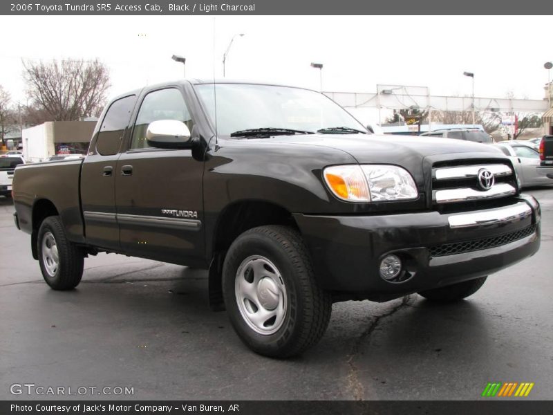Black / Light Charcoal 2006 Toyota Tundra SR5 Access Cab