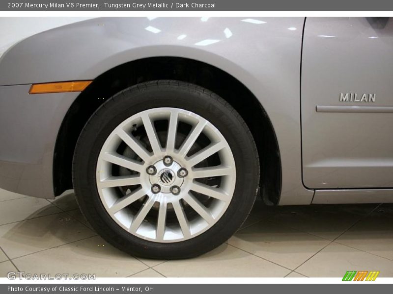 Tungsten Grey Metallic / Dark Charcoal 2007 Mercury Milan V6 Premier