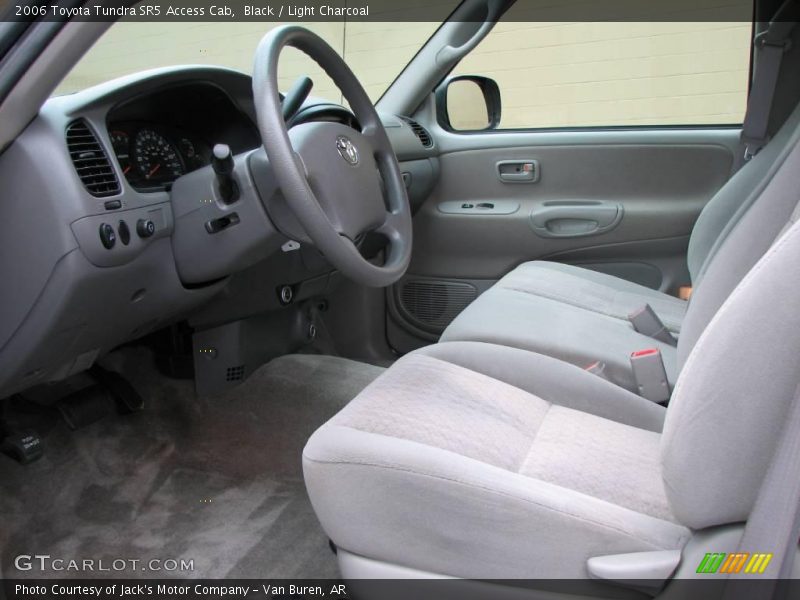 Black / Light Charcoal 2006 Toyota Tundra SR5 Access Cab