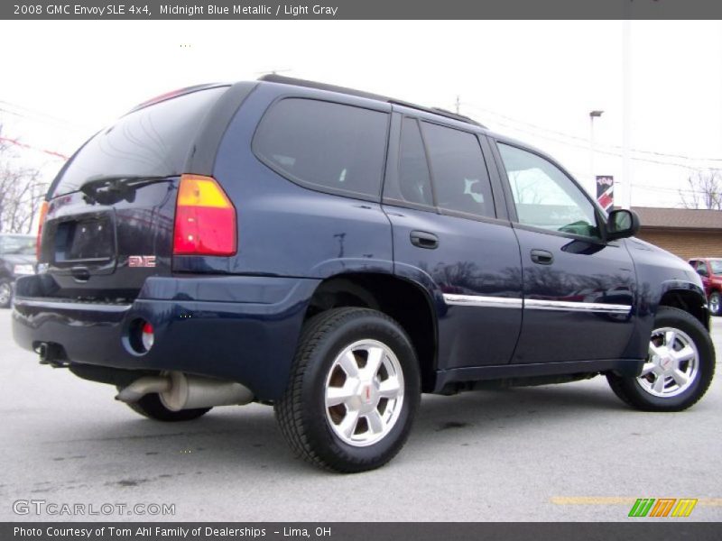 Midnight Blue Metallic / Light Gray 2008 GMC Envoy SLE 4x4