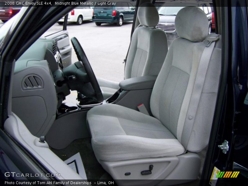 Midnight Blue Metallic / Light Gray 2008 GMC Envoy SLE 4x4