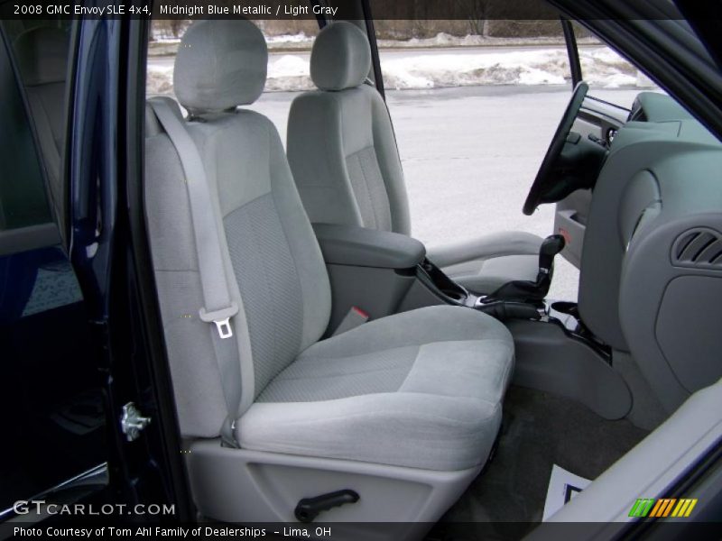 Midnight Blue Metallic / Light Gray 2008 GMC Envoy SLE 4x4