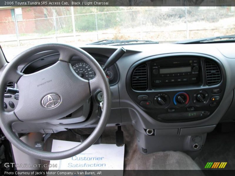 Black / Light Charcoal 2006 Toyota Tundra SR5 Access Cab