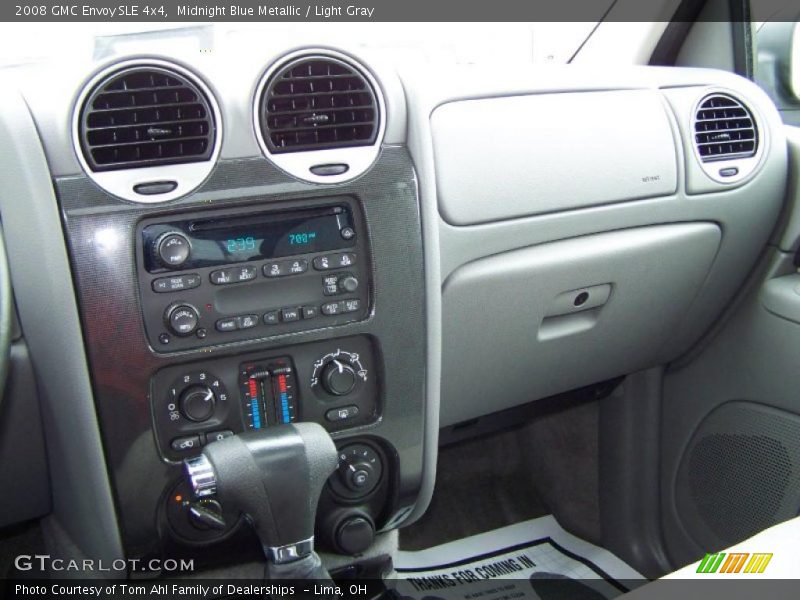 Midnight Blue Metallic / Light Gray 2008 GMC Envoy SLE 4x4