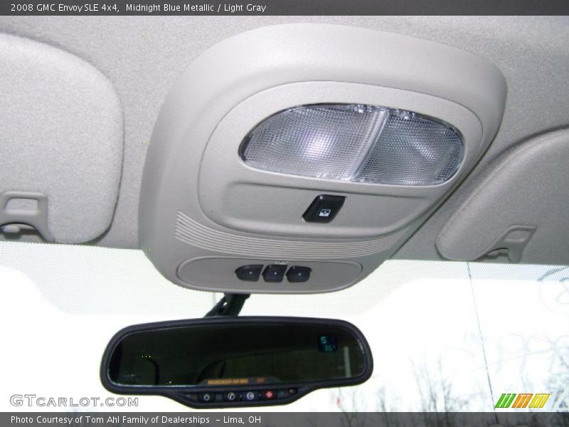 Midnight Blue Metallic / Light Gray 2008 GMC Envoy SLE 4x4