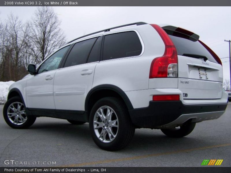 Ice White / Off Black 2008 Volvo XC90 3.2