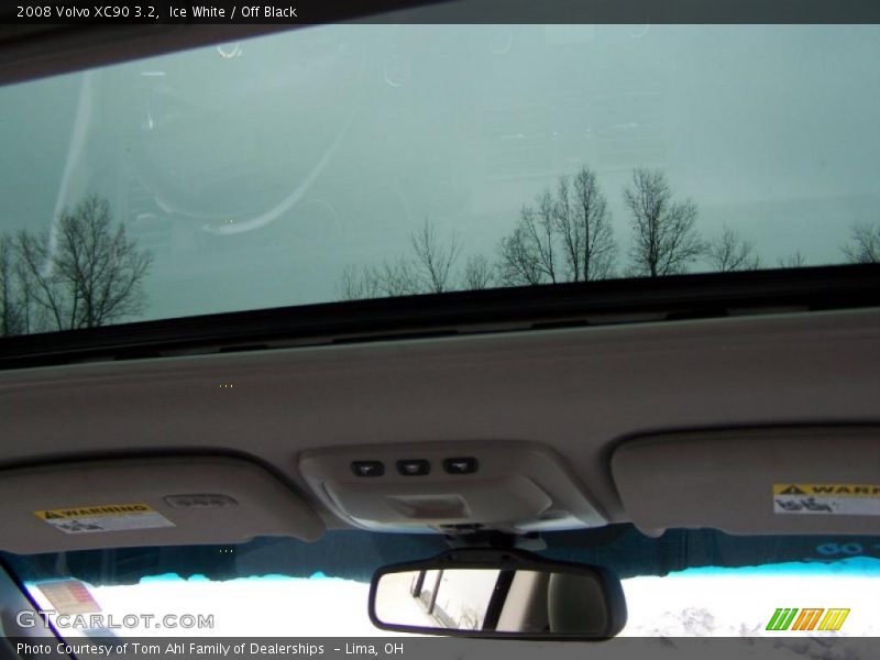 Ice White / Off Black 2008 Volvo XC90 3.2