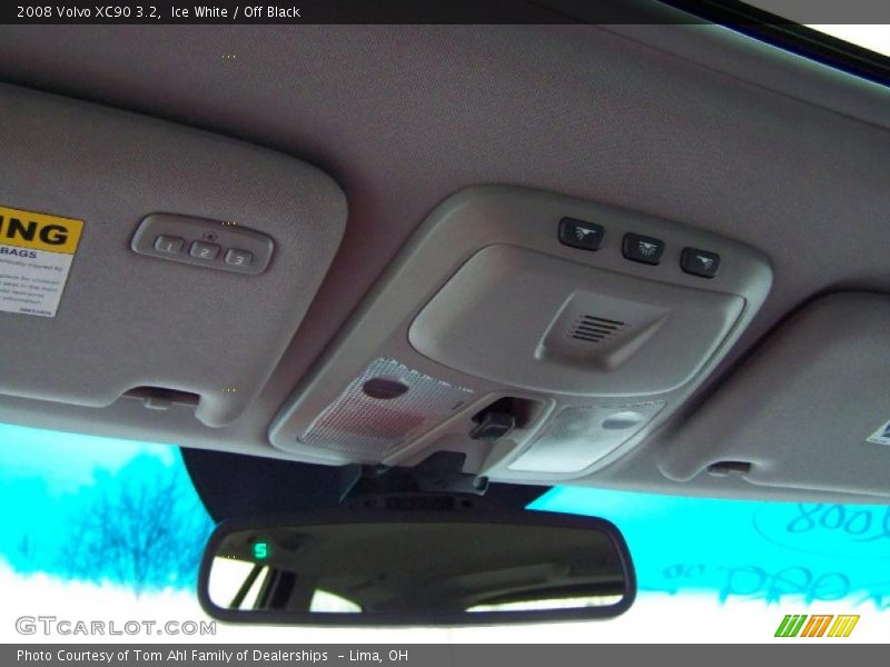 Ice White / Off Black 2008 Volvo XC90 3.2