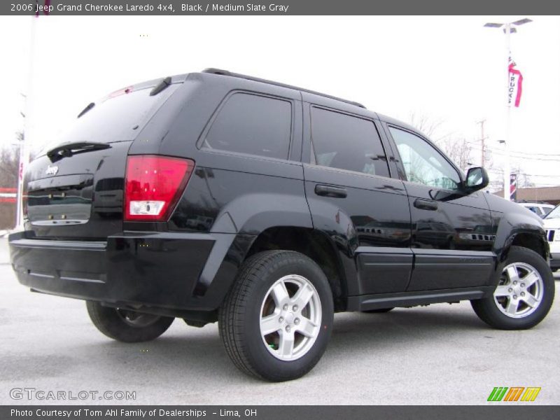 Black / Medium Slate Gray 2006 Jeep Grand Cherokee Laredo 4x4