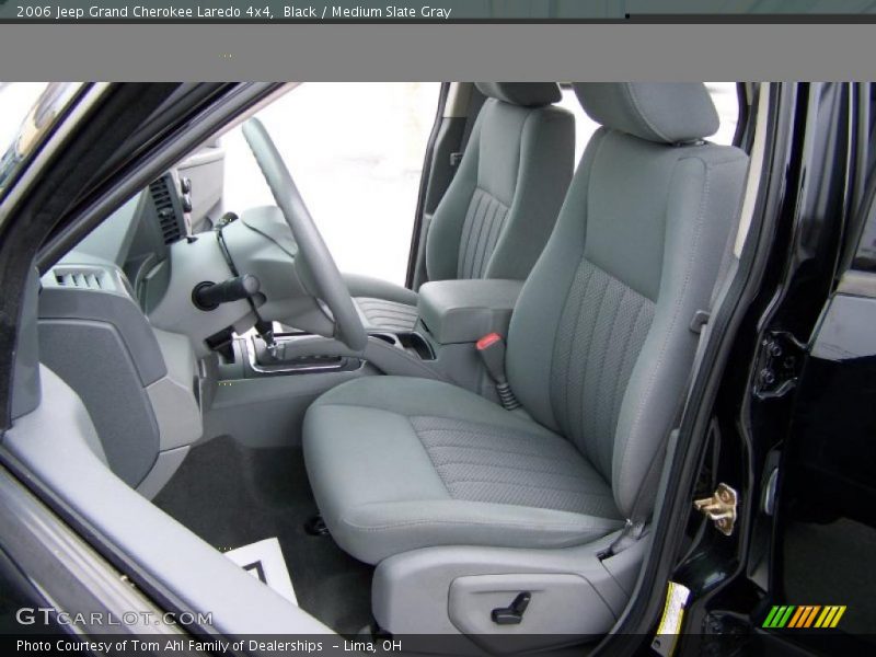 Black / Medium Slate Gray 2006 Jeep Grand Cherokee Laredo 4x4