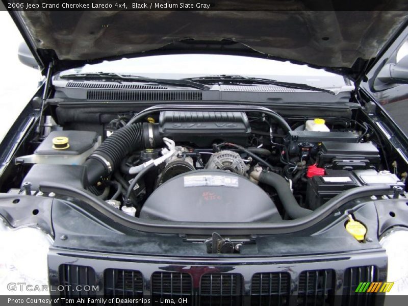 Black / Medium Slate Gray 2006 Jeep Grand Cherokee Laredo 4x4
