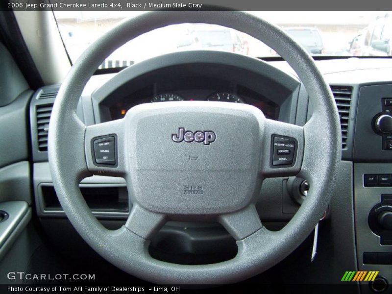 Black / Medium Slate Gray 2006 Jeep Grand Cherokee Laredo 4x4